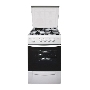 Комбинированная плита Darina F KM341 323 W, 50х56см, 3 газ. конфорки + 1 эл. горелка, эл. духовка