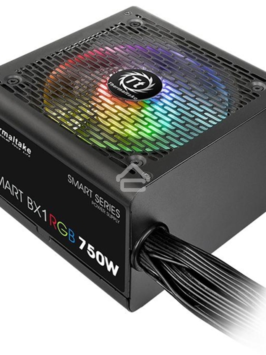 Блок питания Thermaltake Smart PS-SPR-0750NHSABE-1, 750Вт, 80 PLUS Bronze, 120мм, черный