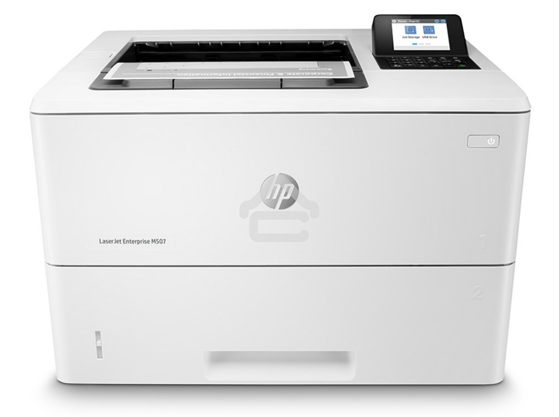 Принтер лазерный HP LaserJet Enterprise M507dn (1PV87A), A4, ч/б, печ. до 43 стр/мин, 1200 x 1200 dpi, USB, RJ-45, Air Print, Mopria