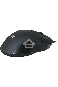 Мышь проводная Defender MM-310 черный, 1000 dpi, USB, кнопки - 3
