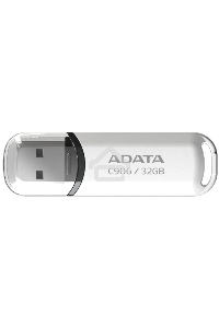 Флеш диск ADATA Flash Drive 32Gb C906 AC906-32G-RWH {USB2.0, White}
