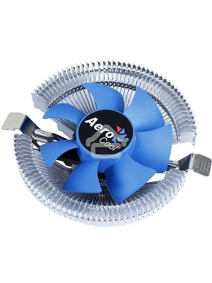 Кулер для процессора AeroCool / Formula Verkho I серебристый, 80 мм, алюминий, 2500 об/мин, 29.7 дБ, 4 pin, 90 Вт, 45 мм