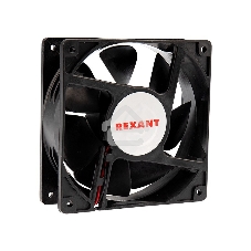 Вентилятор для корпуса Rexant RХ 12038MS 12 VDC черный, 120 мм, 2300 об/мин, 36 дБ, 2 pin