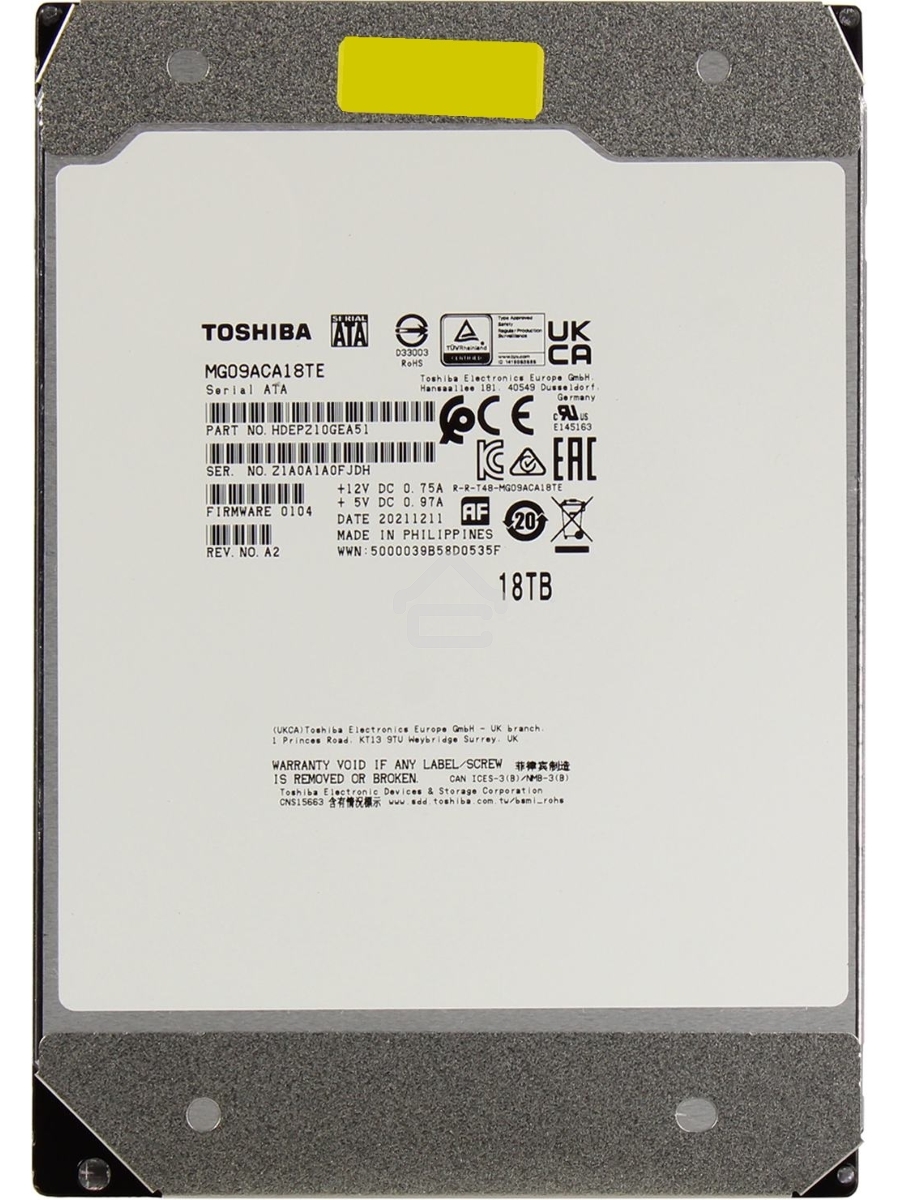 Жесткий диск Toshiba HDD SATA 18Tb 3.5