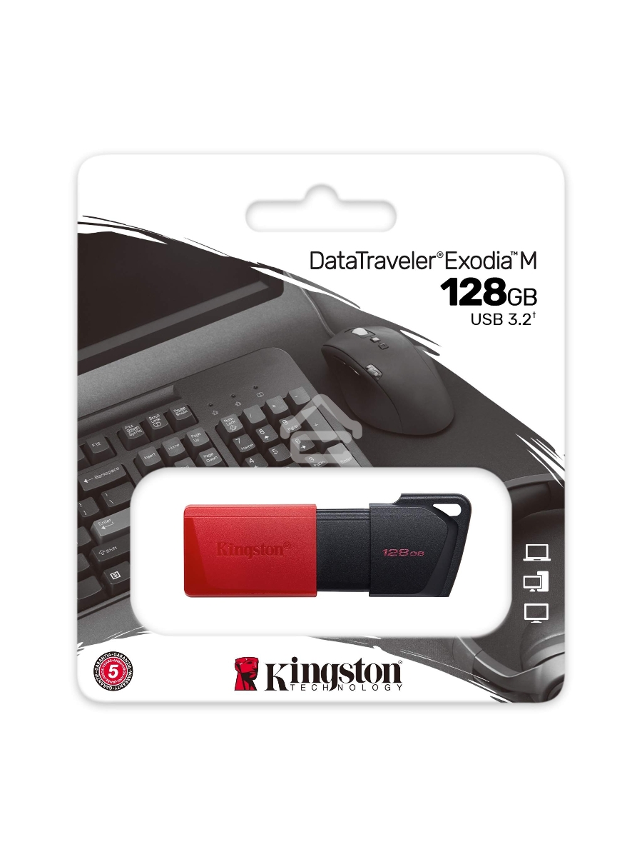 Флеш диск Kingston 128Gb DataTraveler Exodia M DTXM/128GB USB3.0