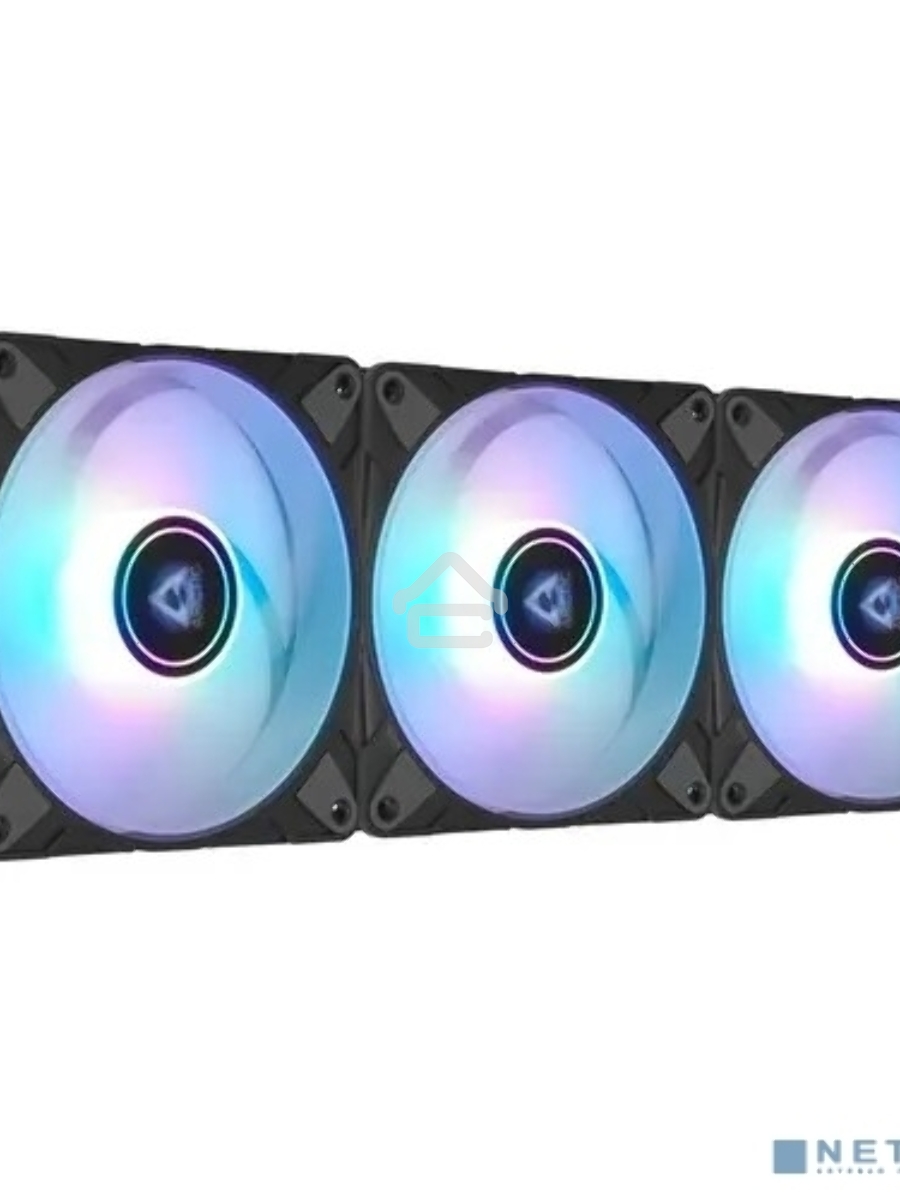 Вентилятор для корпуса Arctic P12 PWM PST A-RGB черный, 120 мм, 2000 об/мин, 22.5 дБ, 4 pin