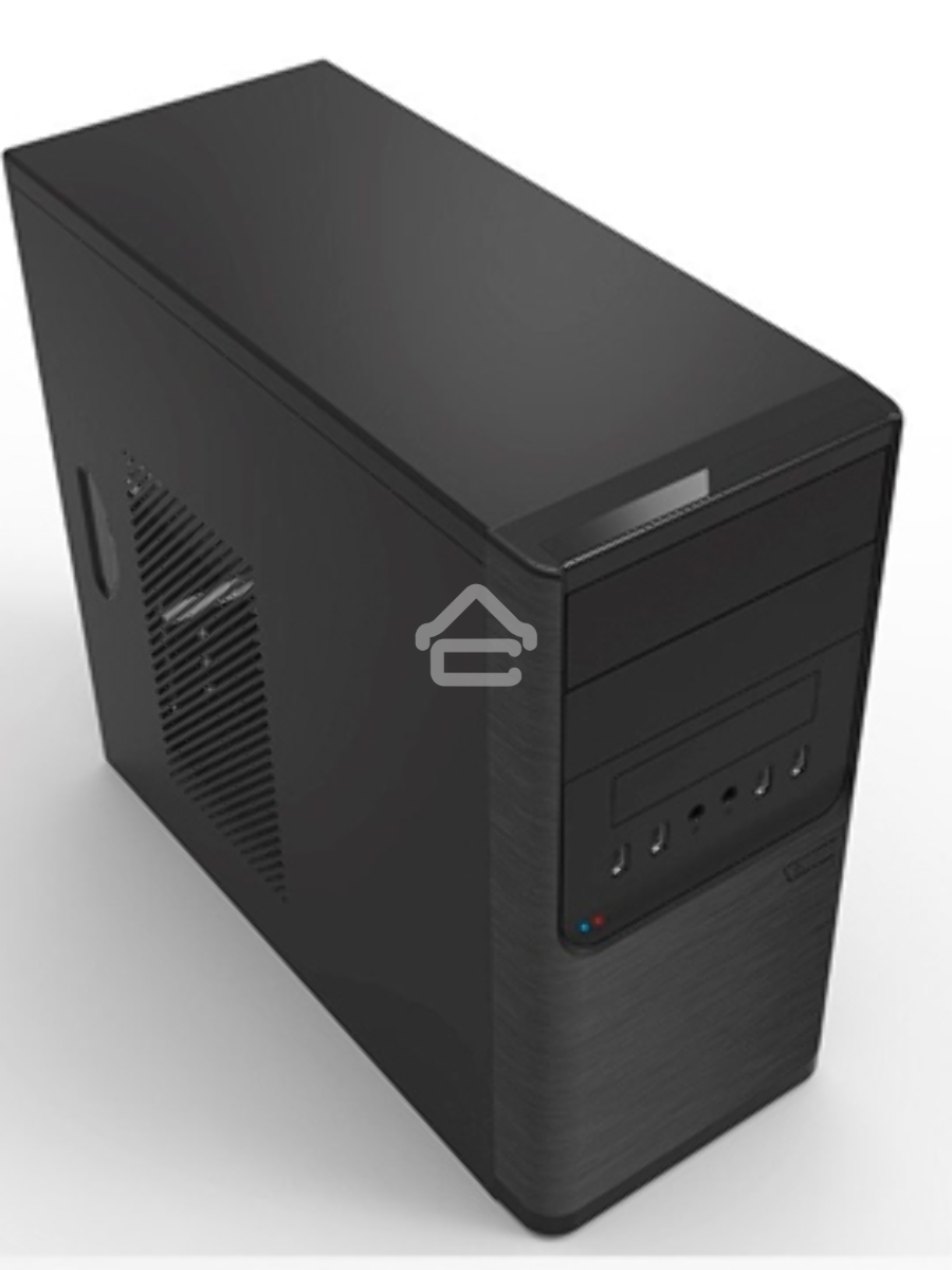 Корпус InWin POWERMAN ES701BK USB 3.0 (Mini Tower, mATX, 450W PM-450ATX, USB 3.0x2, USBx2 + Audio, черный) <6120258>