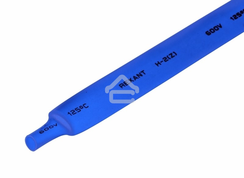 Термоусаживаемая трубка Rexant 9,0/4,5 мм, синяя, упаковка 50 шт. по 1 м