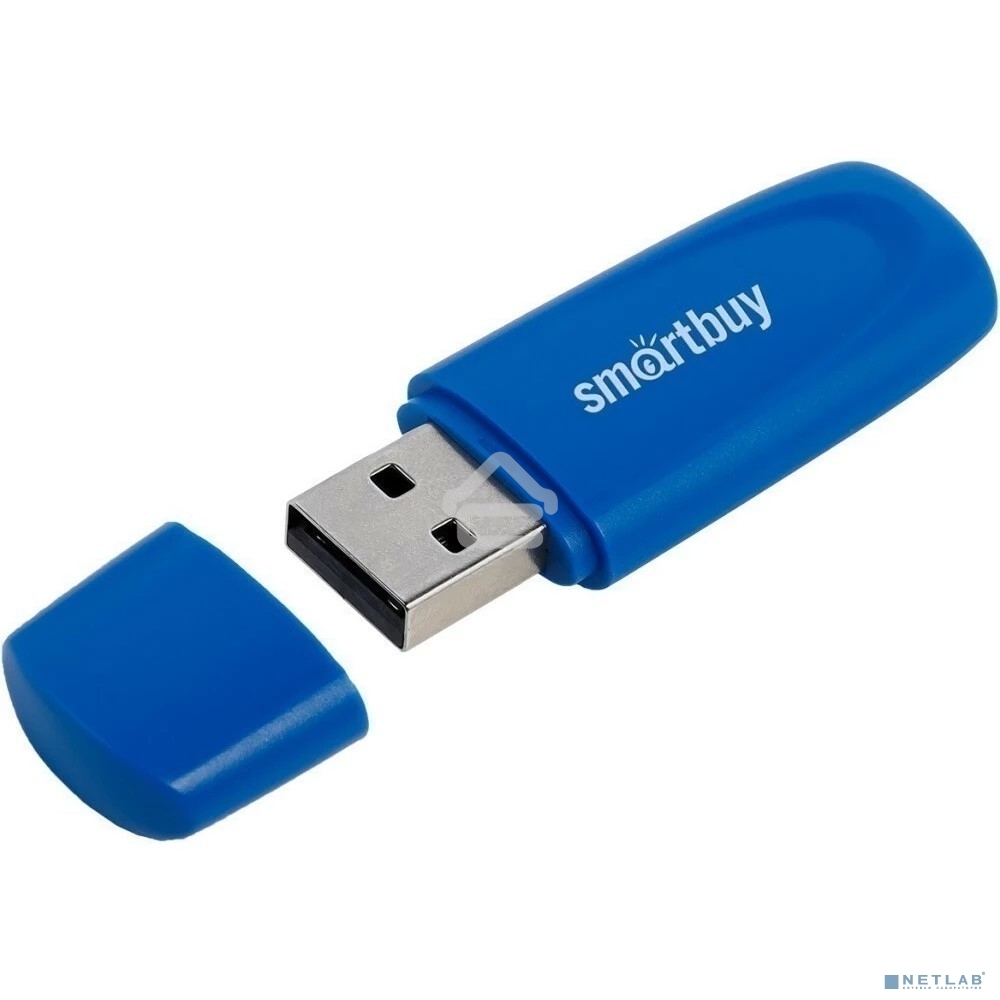 Флешка USB R/W SmartBuy R/W Scout Blue (SB016GB2SCB), 16Gb, USB 2.0, R/W 15/12, синий