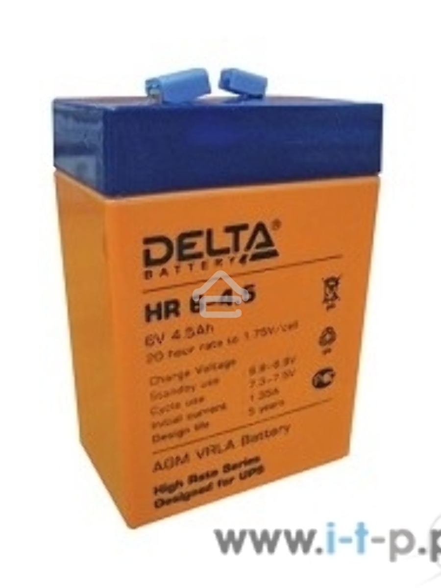 Батарея Delta HR 6-4.5 (6V, 4.5Ah)