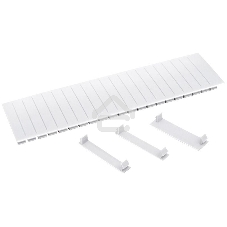 Заглушка 12 мод. бел. ИЭК YZM10-12-K01