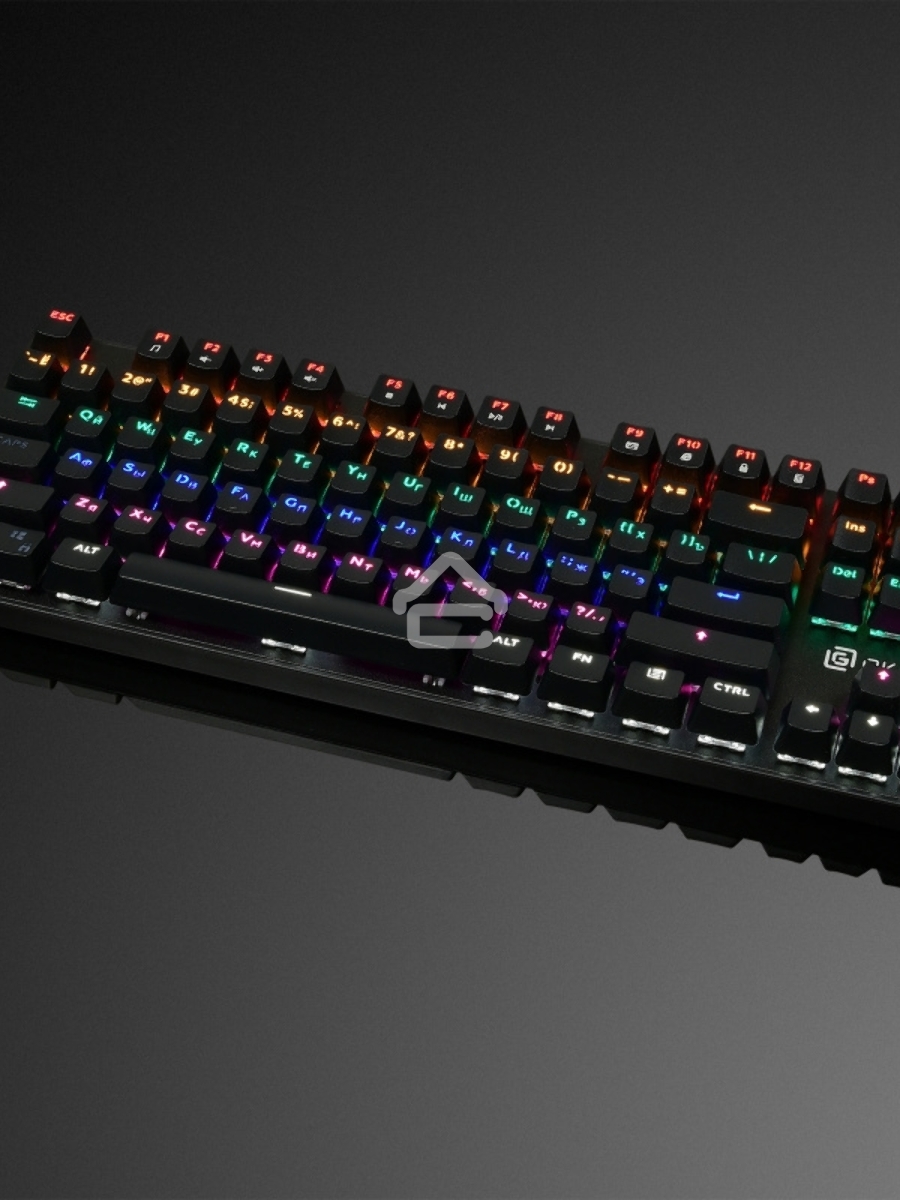 Клавиатура Oklick 969G SHOTGUN проводная, USB, черный