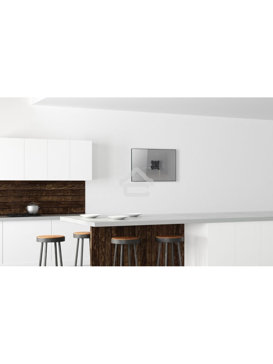 Кронштейн ONKRON Кронштейн ONKRON 17-27'' макс 100*100 мм, наклон -+ 8º, поворот: 45°, от стены 85 мм, макс вес 25кг, черный