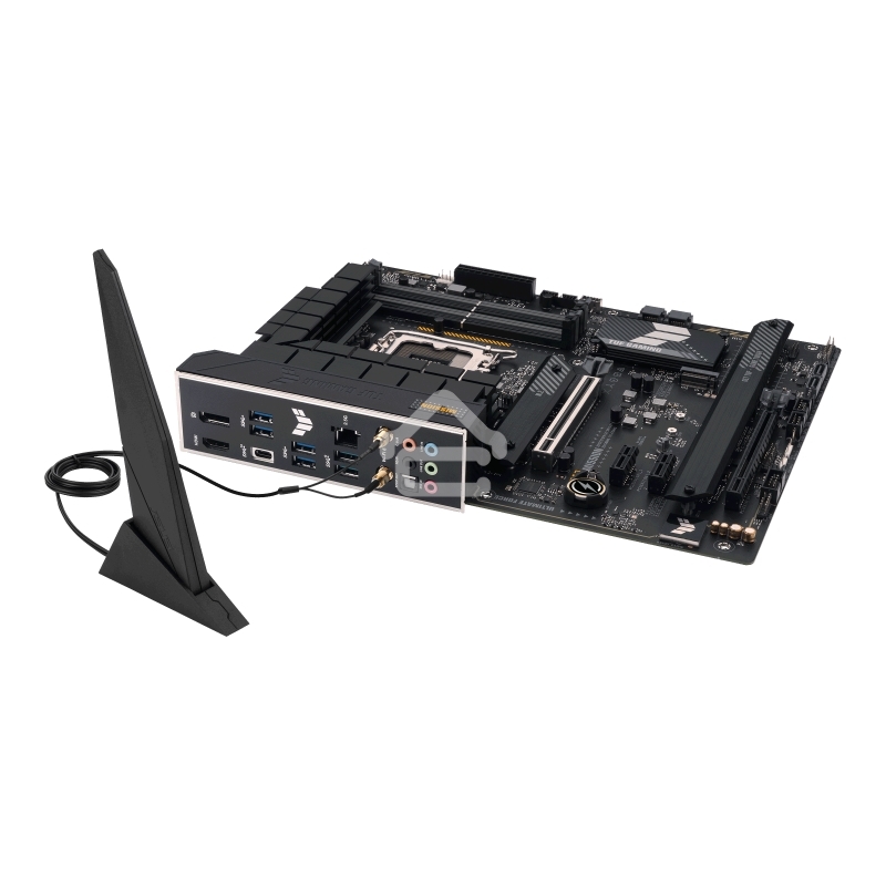 Материнская плата ASUS TUF GAMING H770-PRO WIFI, LGA 1700, Intel H770, 4xDDR5, 4xSATA, 4xM.2, 1xPCIe 5.0 x16, 1xPCIe 4.0 x4, 2xUSB-A 3.2 Gen 2, 4xUSB-A 3.2 Gen 1, 1xUSB-C 3.2 Gen 2x2, 1x2.5Gb LAN, 5x3.5 мм, 7.1, Standard-ATX