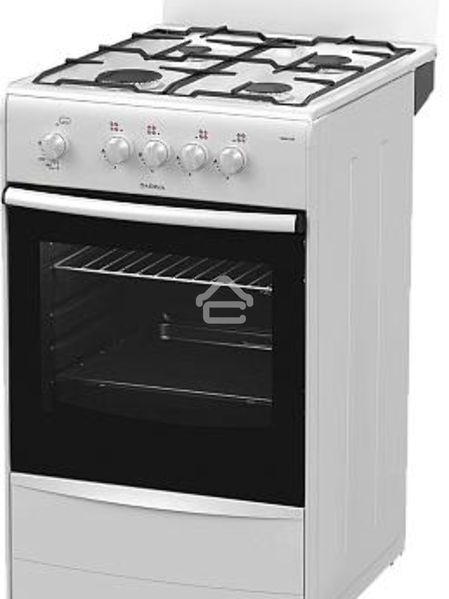 Плита газовая Darina A 3001 W белый/черный, конфорок 4 шт, духовка 50 л, 50 см x 85 см x 56 см