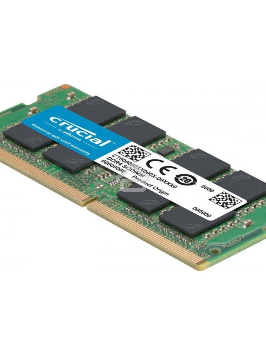 Оперативная память Crucial, DDR4, 8GB (1x8GB), 3200MHz, CL22 SO-DIMM