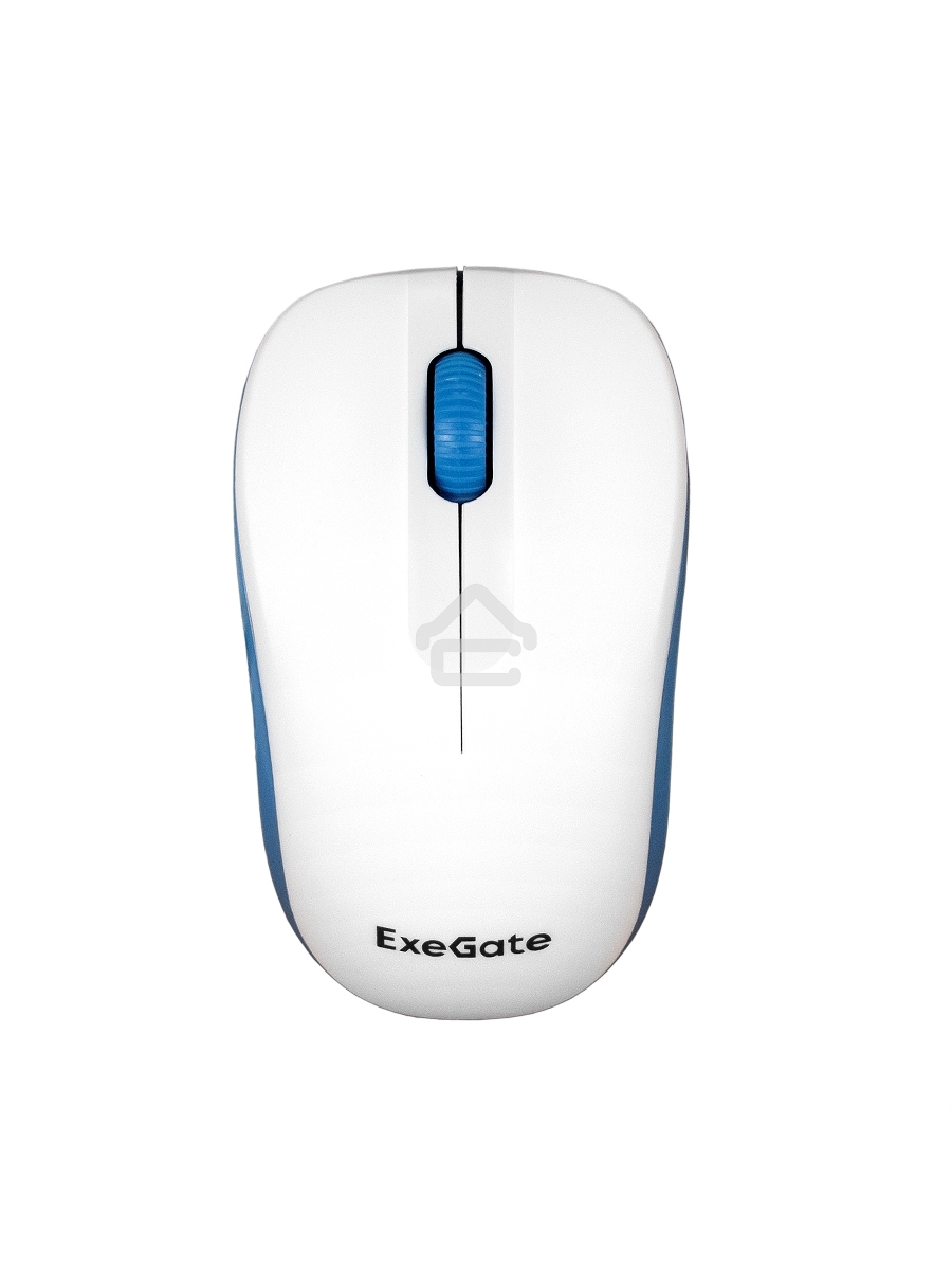 Мышь беспроводная ExeGate Professional Standard SR-9055W белый, 1200 dpi, радиоканал, USB, кнопки - 3