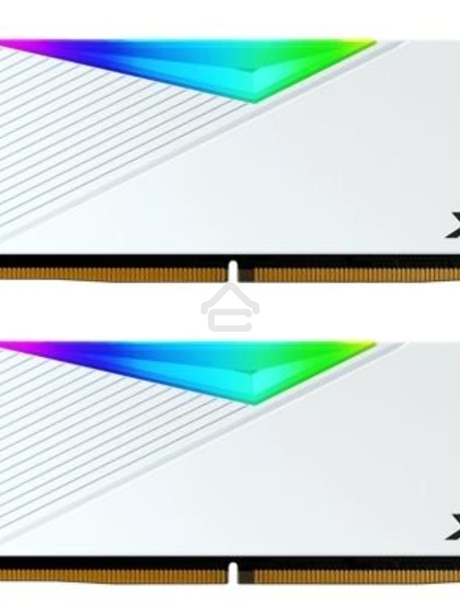Оперативная память XPG Lancer, DDR5, 64GB (2x32GB), 6000MHz, CL30, DIMM, с радиаторами, RGB, белый
