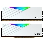 Оперативная память XPG Lancer, DDR5, 64GB (2x32GB), 6000MHz, CL30, DIMM, с радиаторами, RGB, белый