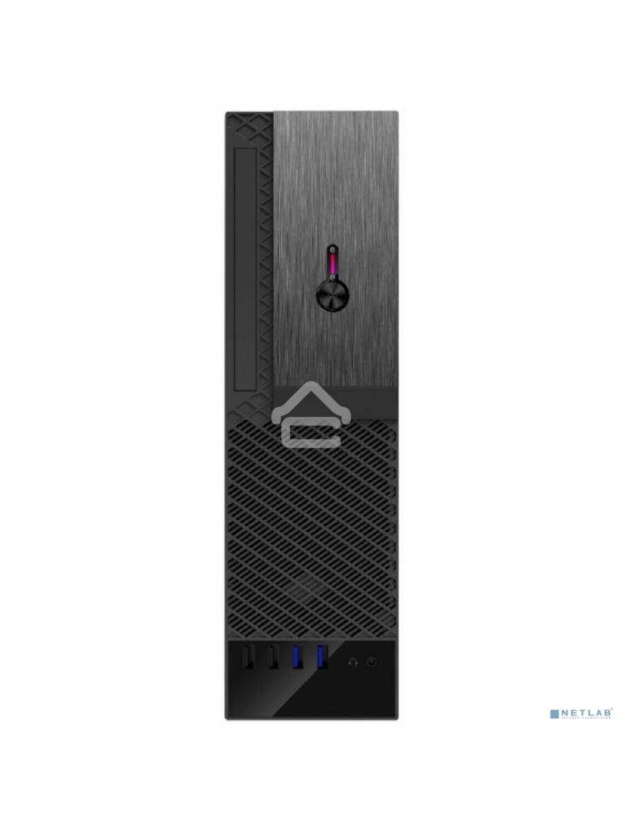 Компьютерный корпус с блоком питания 300Вт. Foxline FL-1001 mATX case, black, w/PSU TFX 300W, w/2xUSB2.0+2xUSB3.0, w/1xcombo audio, w/pwr cord, w/ 8cm FAN