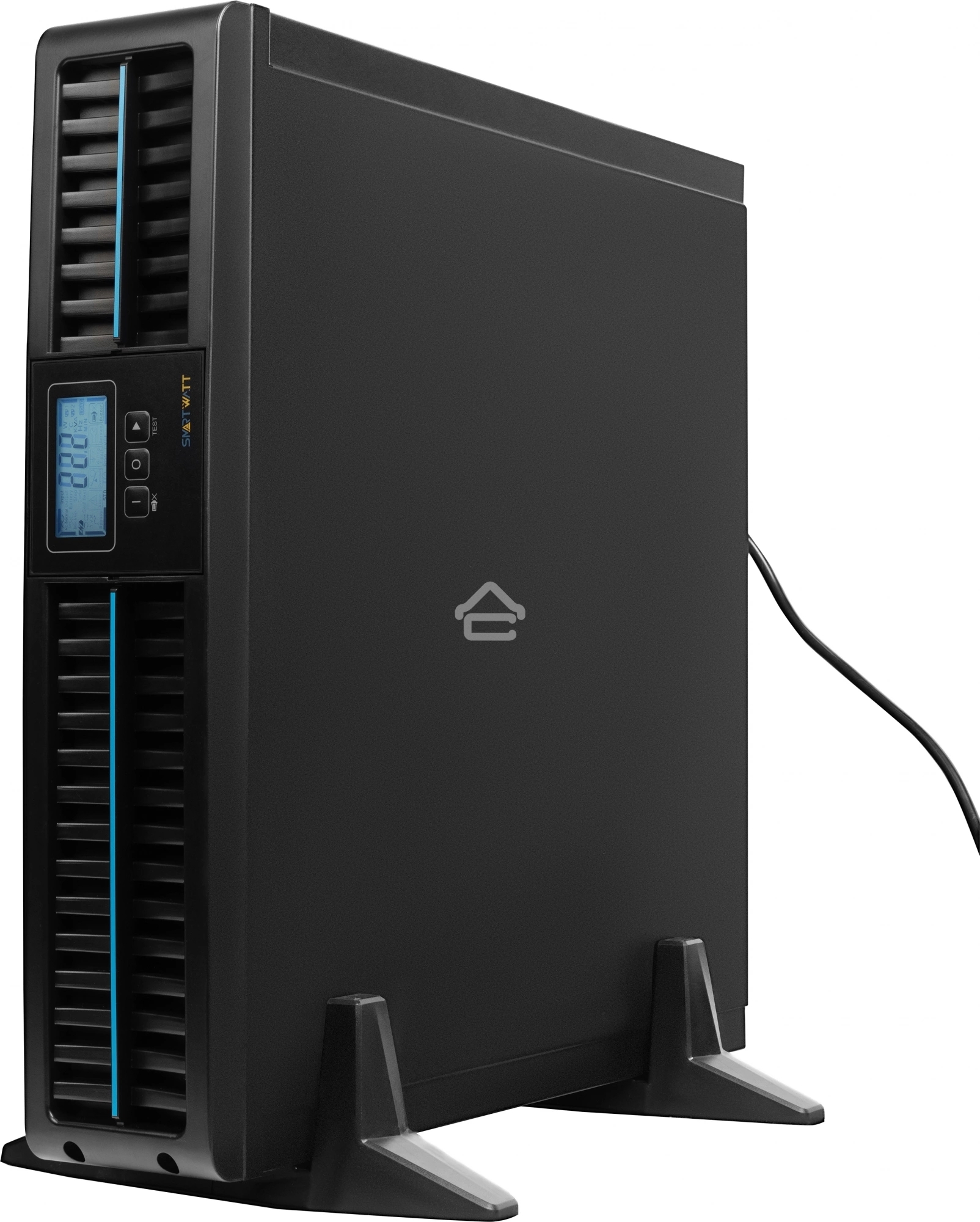 Источник бесперебойного питания SMARTWATT Онлайн, 2000/1800 ВА/Вт, стоечный/напольный, LCD дисплей, 2 Shuko CEE7/4