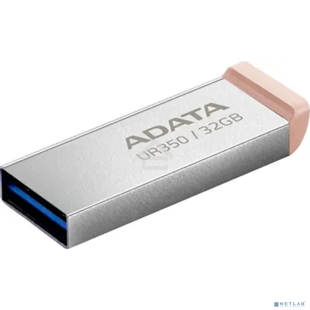 Флешка USB R/W ADATA UR350-32G-RSR/BG USB3.2 32G BROWN