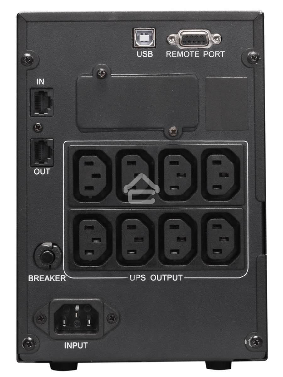 Источник бесперебойного питания Powercom Smart King Pro+ SPT-1500-II LCD 1200Вт 1500ВА черный