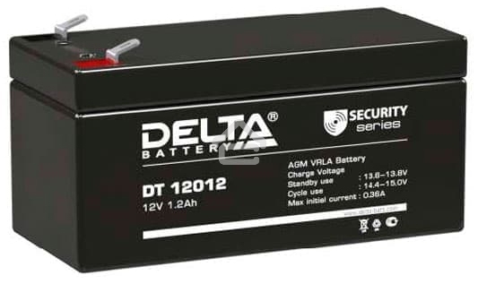 Батарея Delta DT 12012 (12V, 1.2Ah)