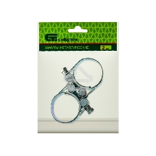 Хомуты металлические Сибртех, силовые 36-39 мм, ширина 20 мм, шарнирные, W1, 2 шт.