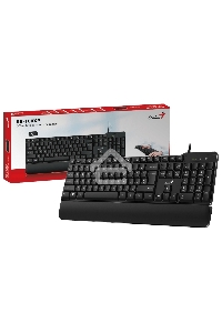 Клавиатура Genius keyboard KB-100XP проводная, USB, чёрный