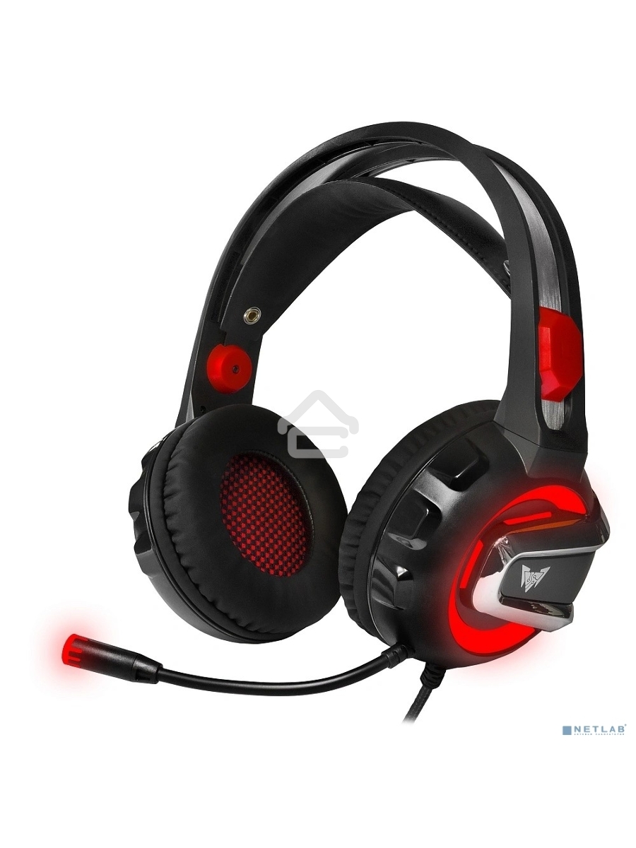 Гарнитура игровая CROWN CMGH-3100 Black&red