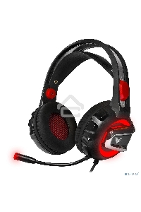 Гарнитура игровая CROWN CMGH-3100 Black&red