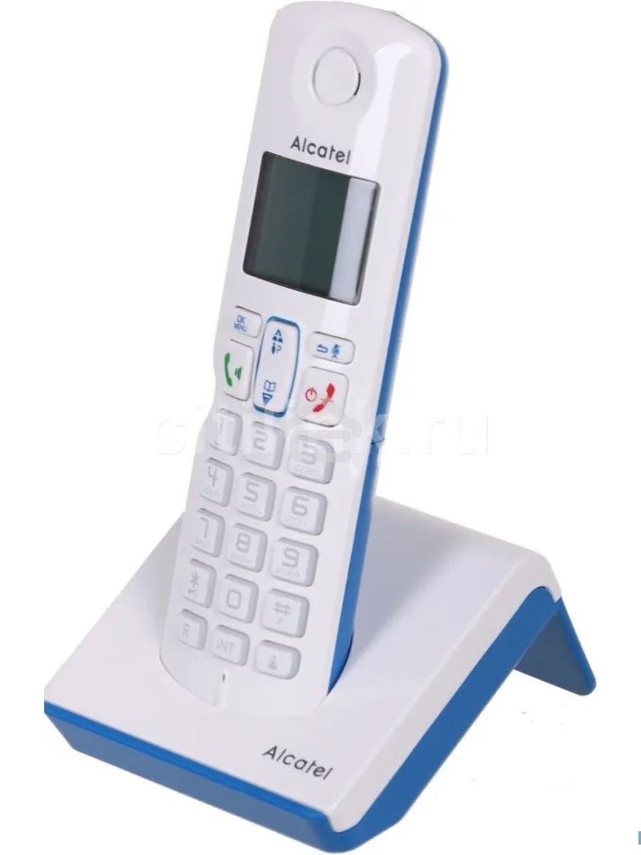 Радиотелефон ALCATEL S250 RU белый