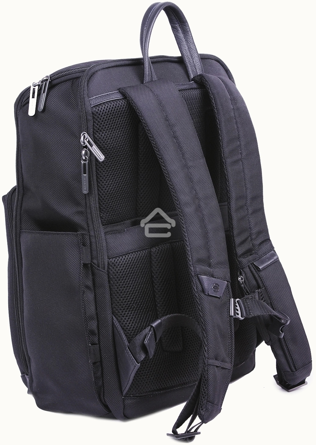 Рюкзак Piquadro Brief2 CA6648BR2/N черный нейлон/натур.кожа