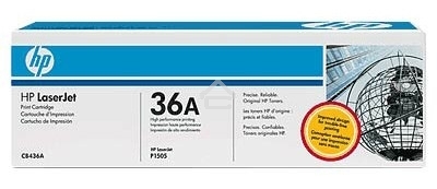 Картридж лазерный HP CB436A черный для LaserJet M1120/M1120n/М1520/Р1505/Р1505n 2000стр.