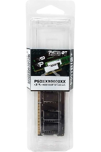 Оперативная память Patriot Signature, DDR4, 16GB (1x16 GB), 2666 MHz, CL19, SO-DIMM
