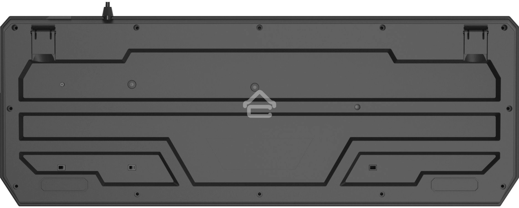 Клавиатура проводная Acer OKW300 (ZL.KBDCC.019), USB, черный