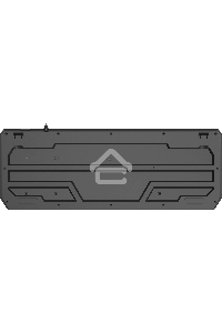 Клавиатура Acer OKW300 (ZL.KBDCC.019) проводная, USB, черный