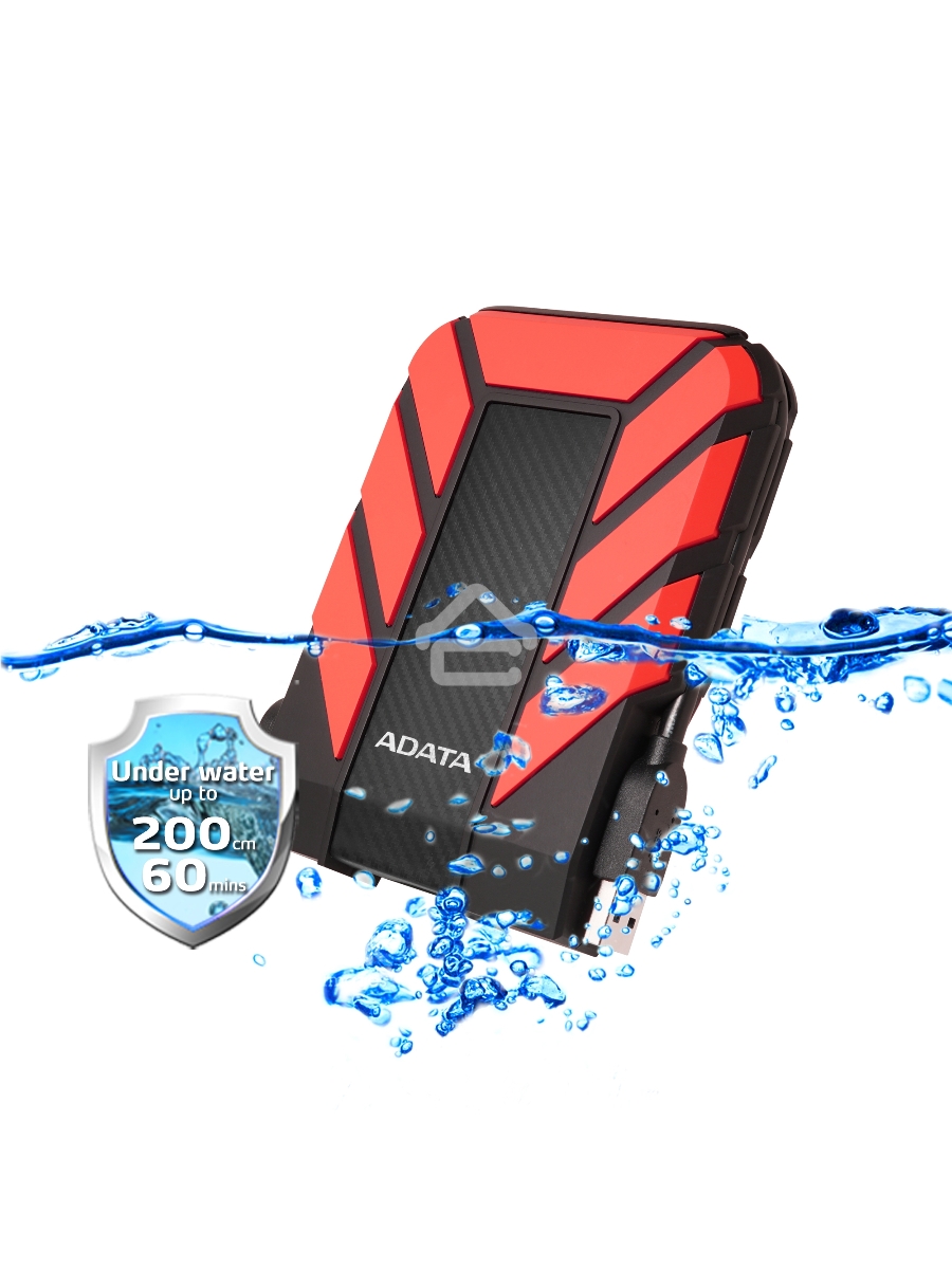 Внешний жесткий диск AData USB 3.0 1Tb AHD710P-1TU31-CRD HD710P DashDrive Durable 2.5