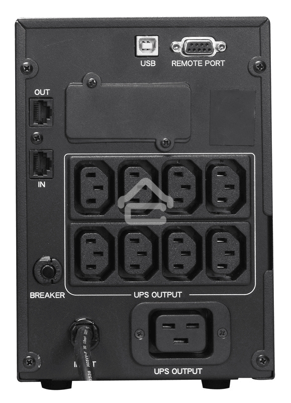 Источник бесперебойного питания Powercom Smart King Pro+ SPT-2000-II LCD 1600Вт 2000ВА черный