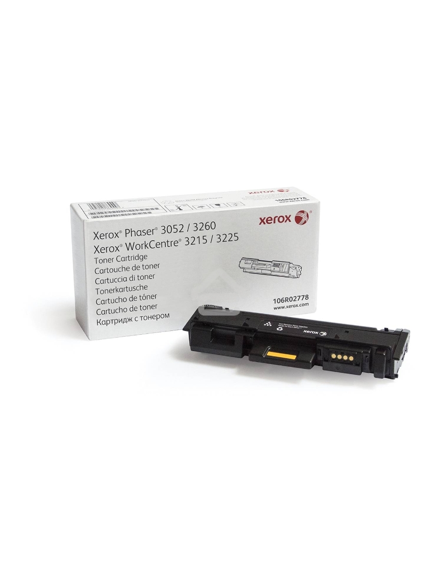 Картридж лазерный Xerox 106R02778 черный для Xerox Ph 3052/3260/WC 3215/3225 3000 стр.(Channels)