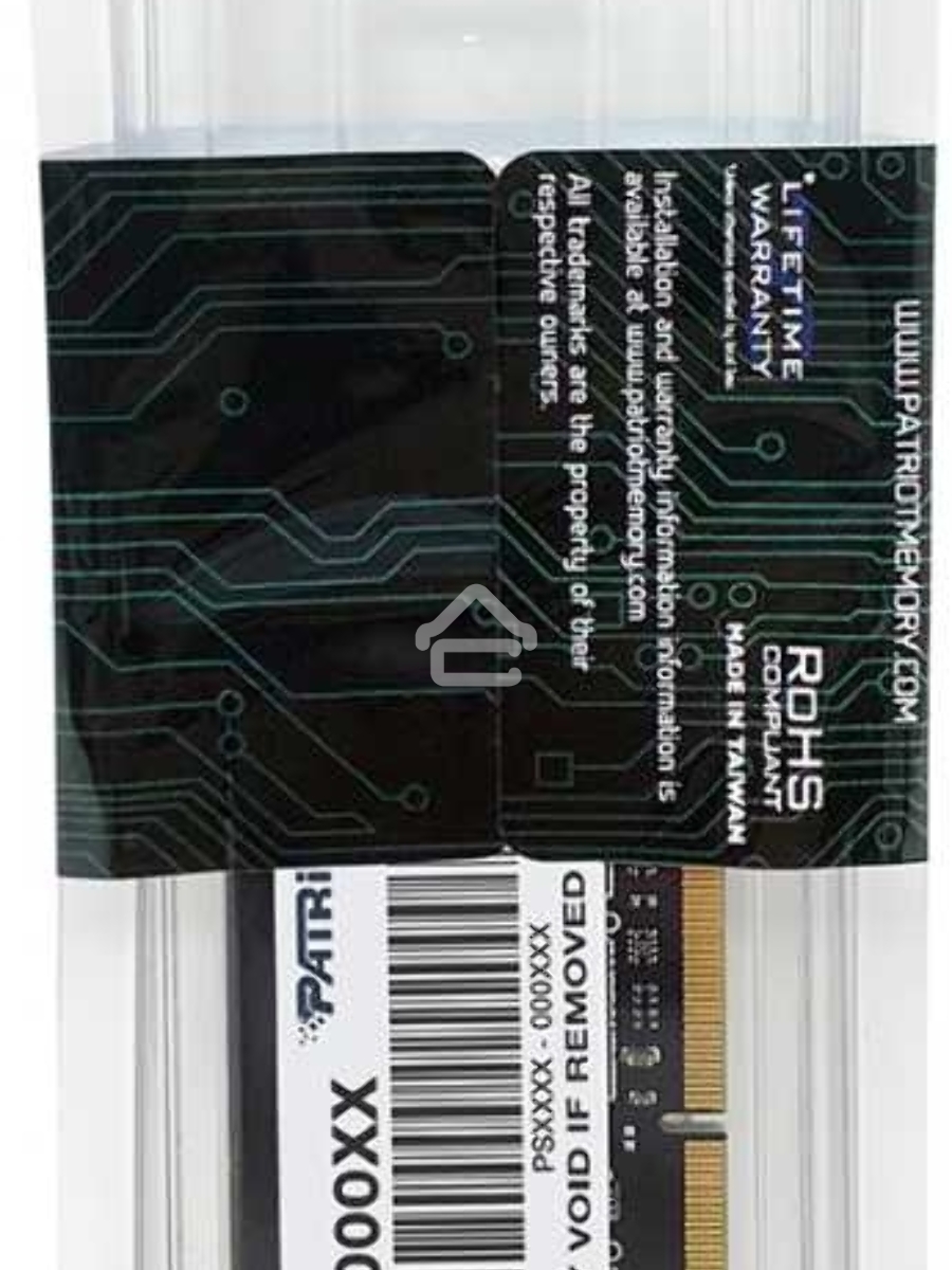 Оперативная память Patriot Signature, DDR4, 16GB (1x16 GB), 2666 MHz, CL19, SO-DIMM