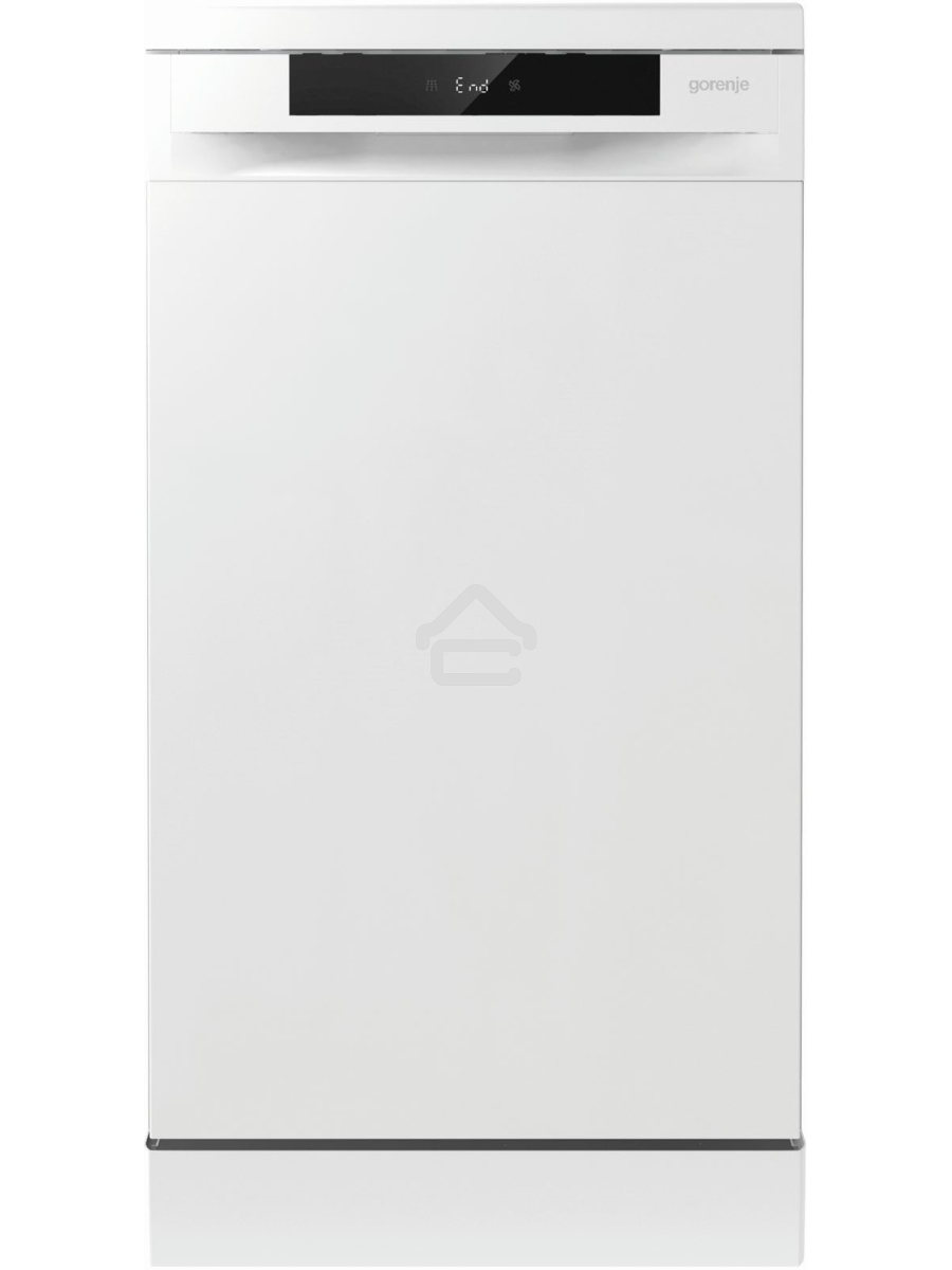 Посудомоечная машина, Gorenje GS531E10W, белая с черным, 44.8 см, 9 компл., 47 дБ, класс A++