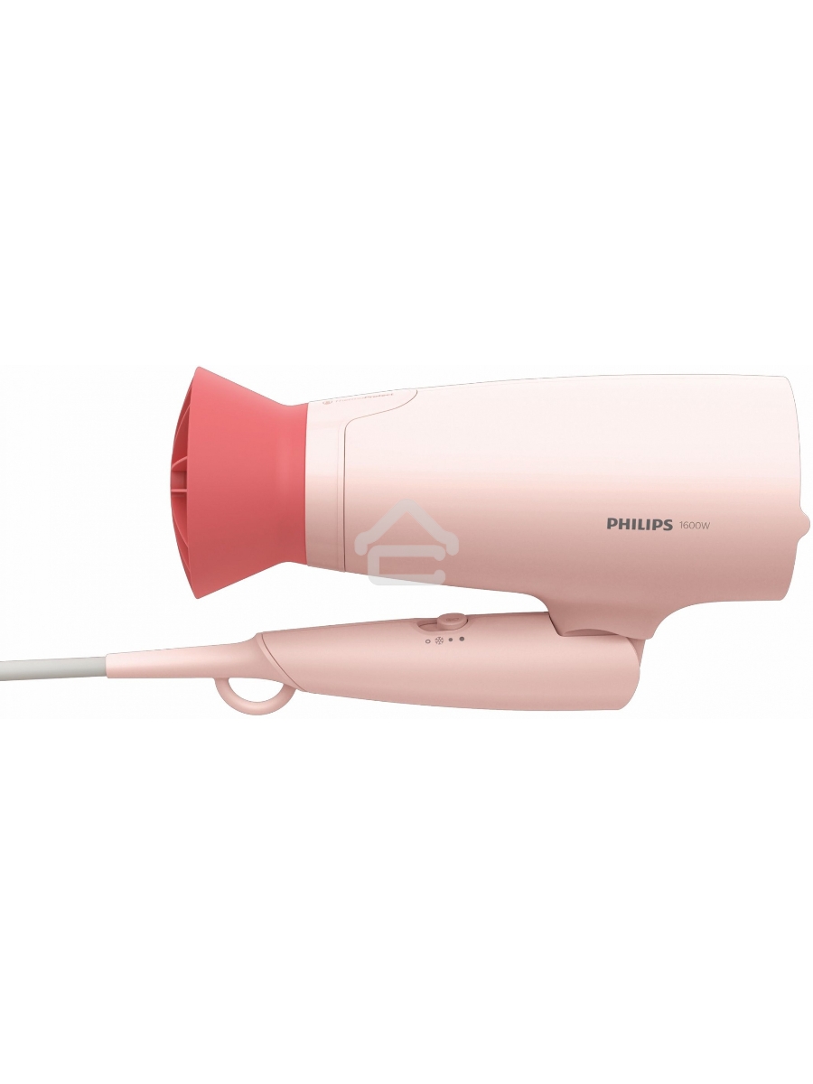 Прибор для укладки волос Philips набор фен + выпрямитель. Цвет розовый