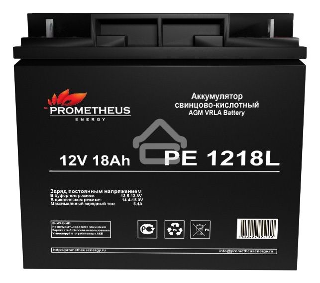 Батарея для ИБП Prometheus Energy PE 1218L 12В 18Ач