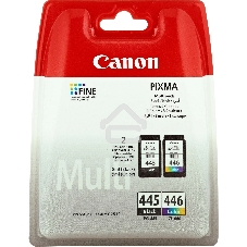 Картридж струйный Canon PG-445/CL-446 (8283B004), для Canon PIXMA MG2540, PIXMA MG2440, 4 цвета, 180 стр.