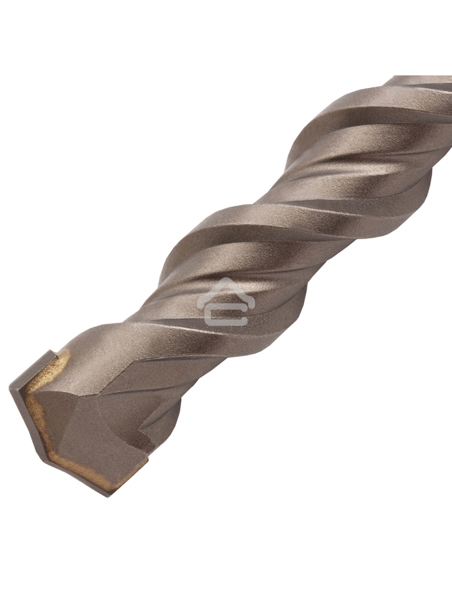 Бур по бетону, двойная спираль, Cobalt W-tip, 20x260 мм, SDS PLUS Denzel