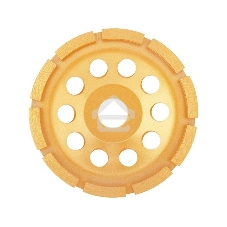 Чашка алмазная Matrix зачистная, 125 мм, однорядная