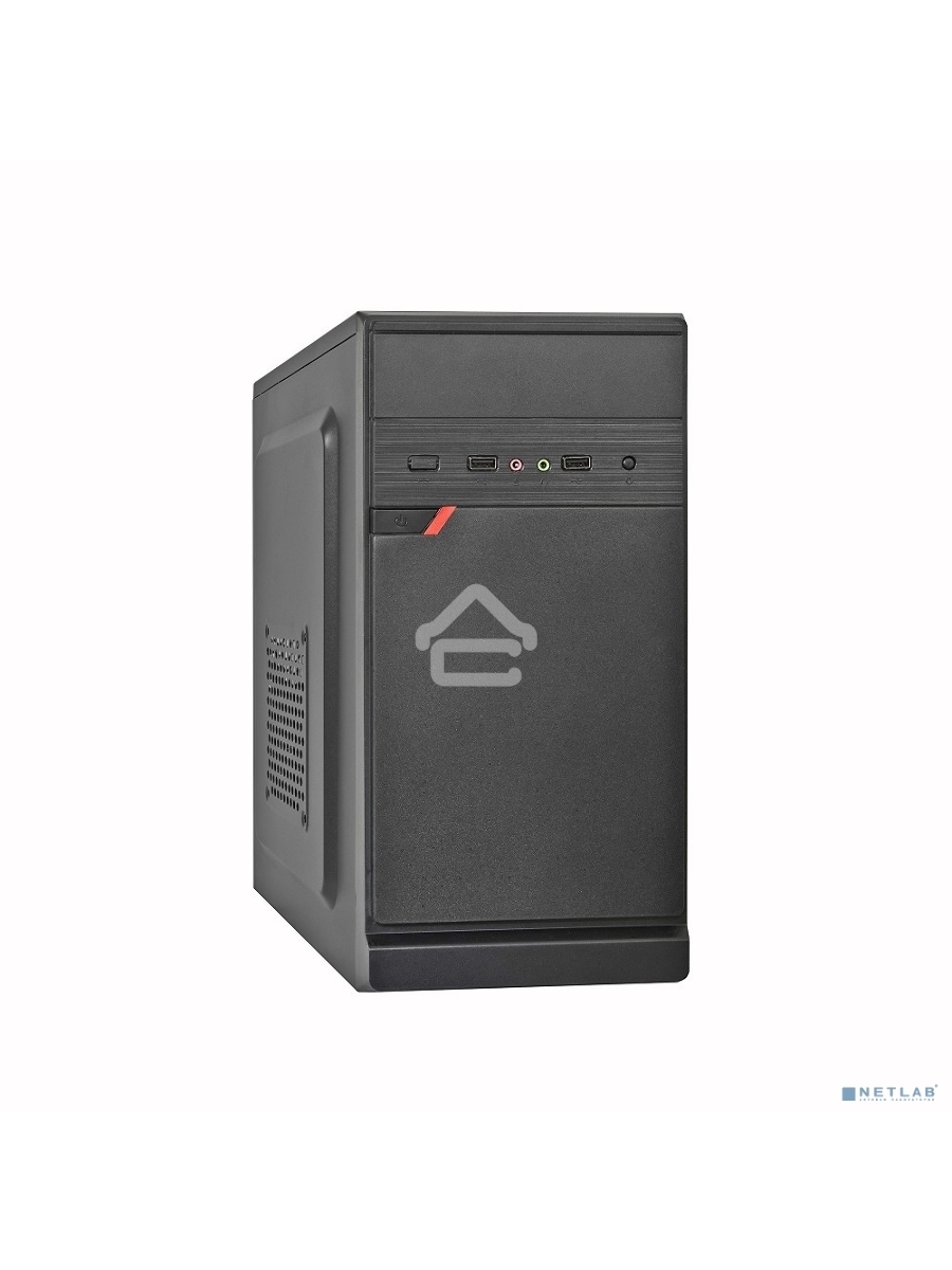 Компьютерный корпус Exegate EX283058RUS  Minitower ExeGate BAA-106 Black, mATX, <AAA400, 80mm>, 2*USB, Audio