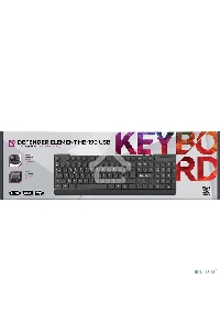 Клавиатура Defender  ELEMENT USB  HB-190 RU